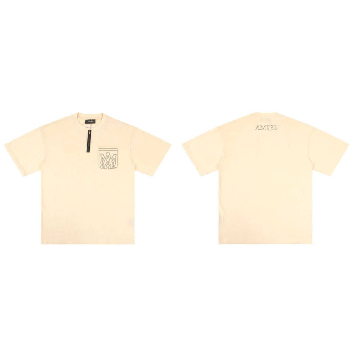 AMIRI Outline Pocket Graphic T-Shirt — front